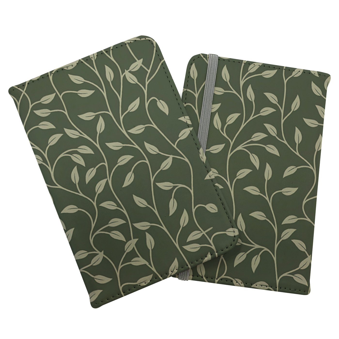 Green Shrub With Leaves Passport Cover