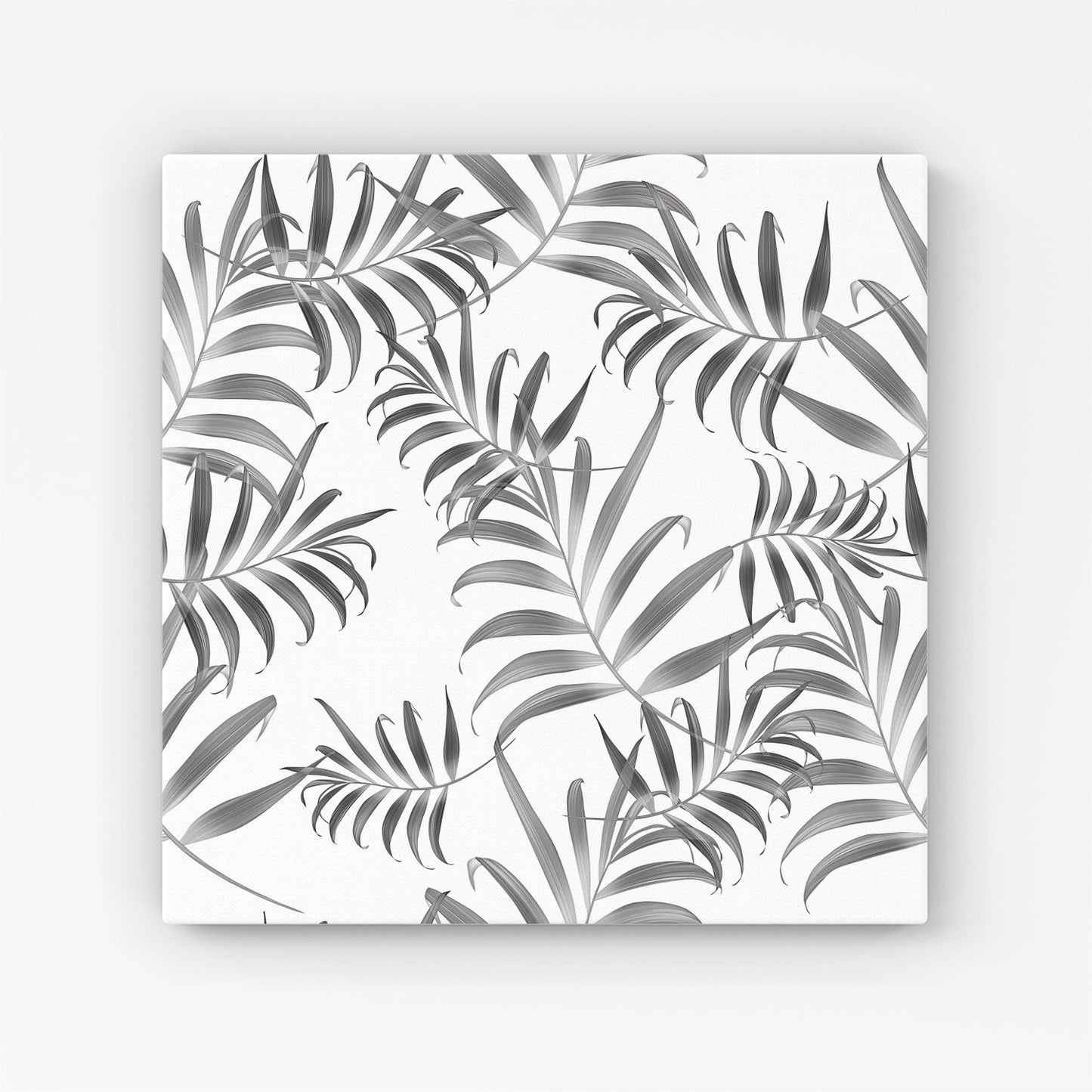 Hawaiian Style Palm Leaves Canvas