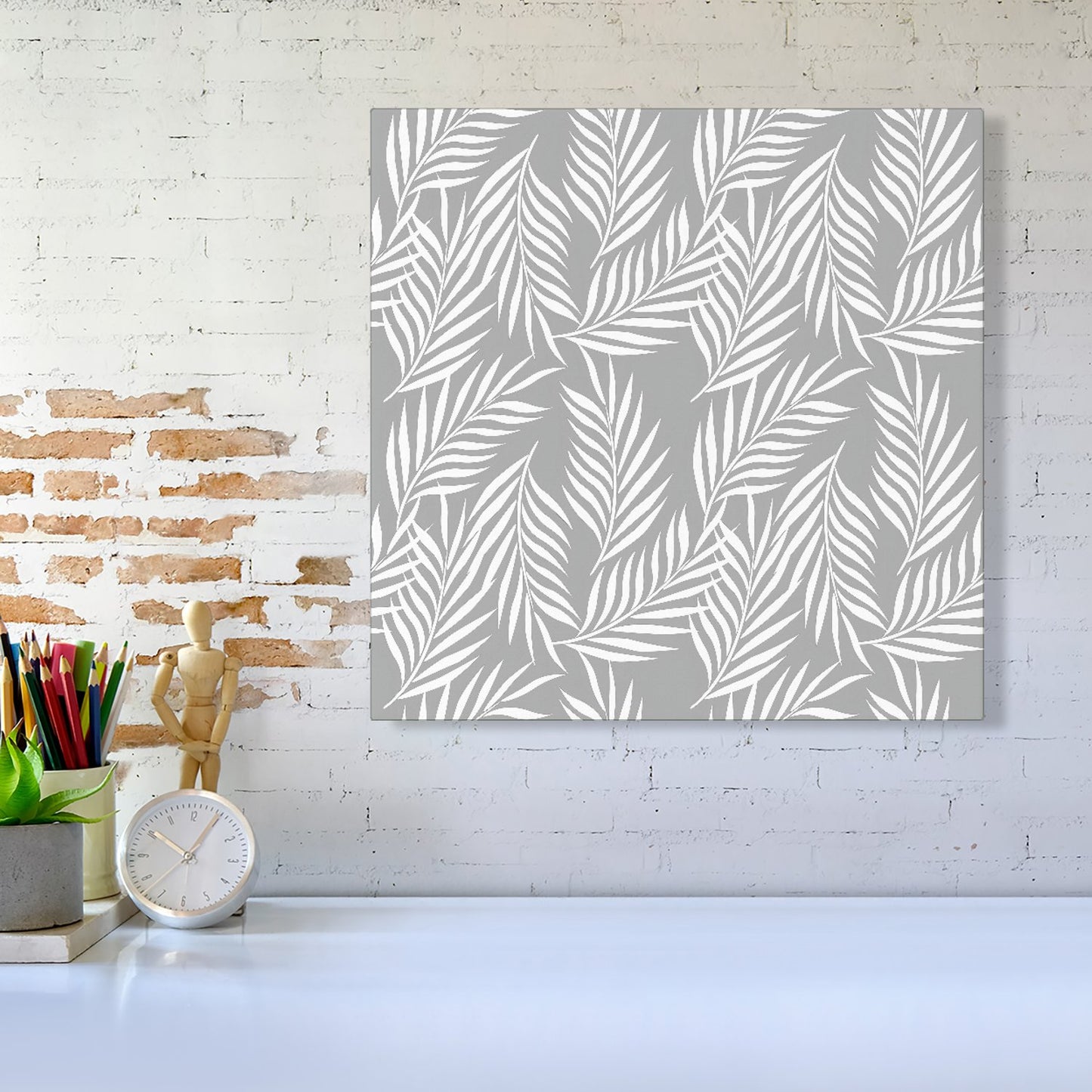 Palm Tree Leaves Canvas