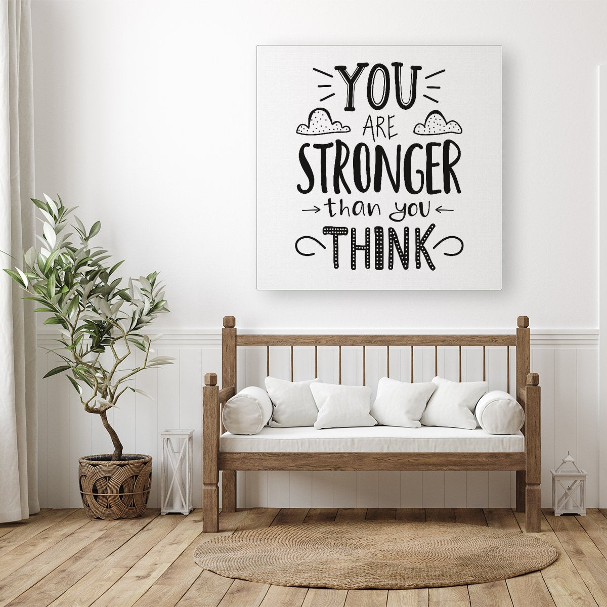 You Are Stronger Than You Think Canvas