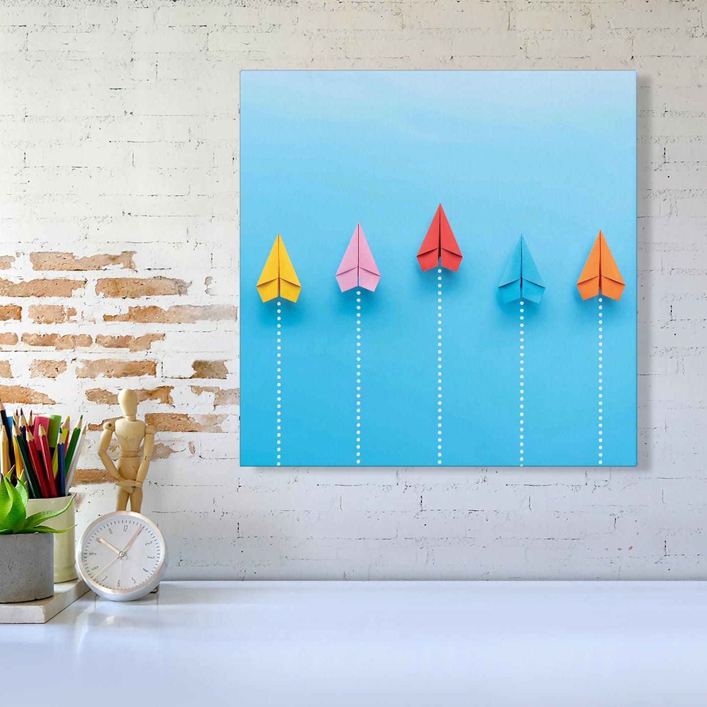 Paper Aeroplanes Canvas