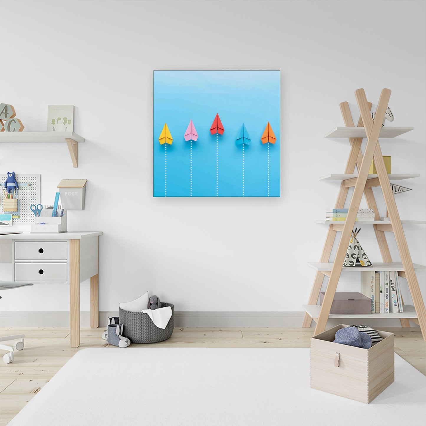 Paper Aeroplanes Canvas