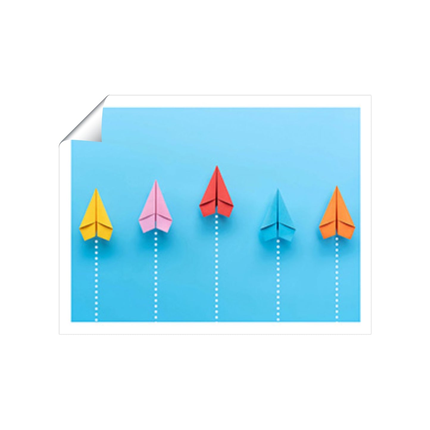 Paper Aeroplanes Art Prints