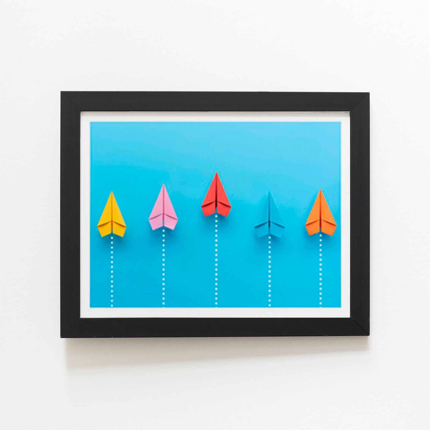 Paper Aeroplanes Art Prints