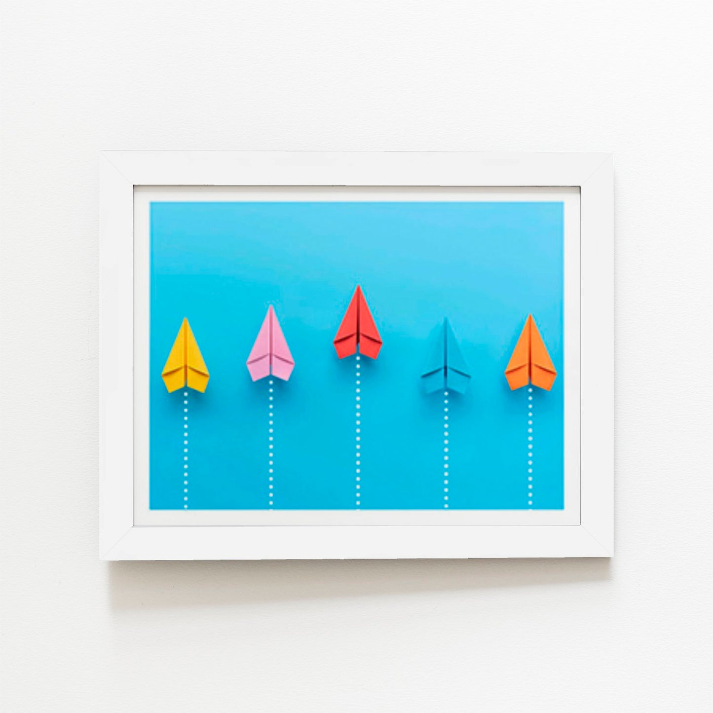 Paper Aeroplanes Art Prints