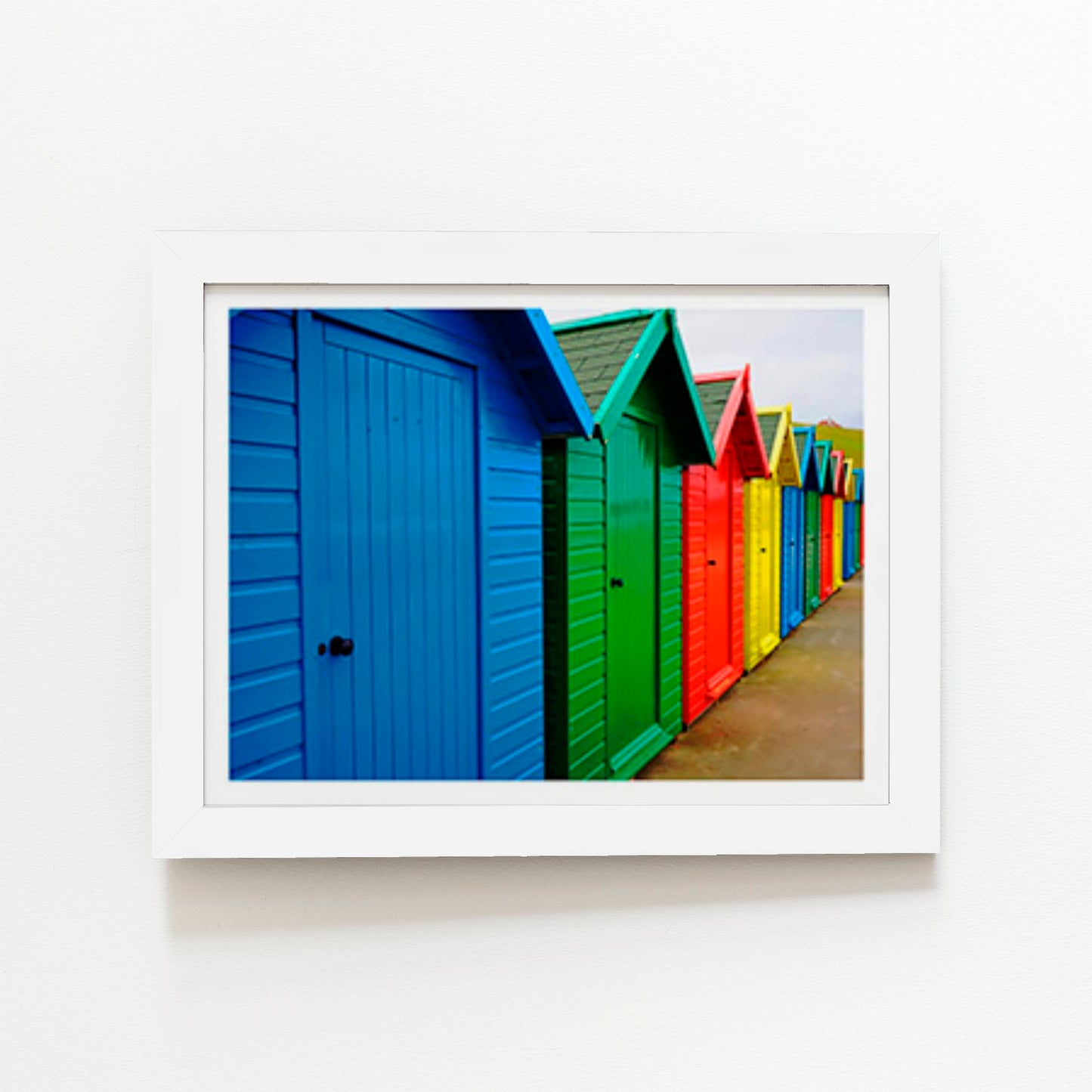 Beach Huts, Whitby Art Prints