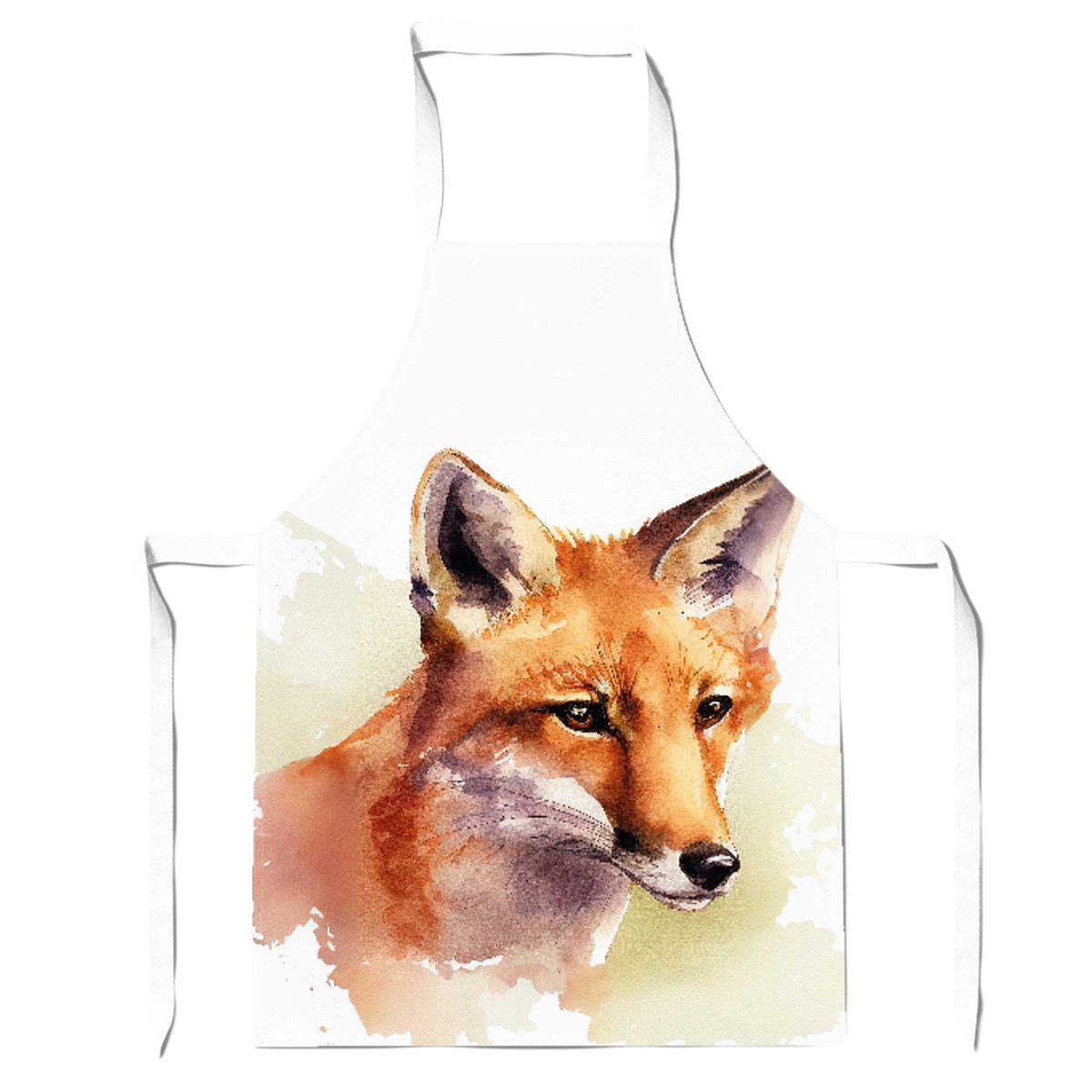 Fox Watercolour Apron