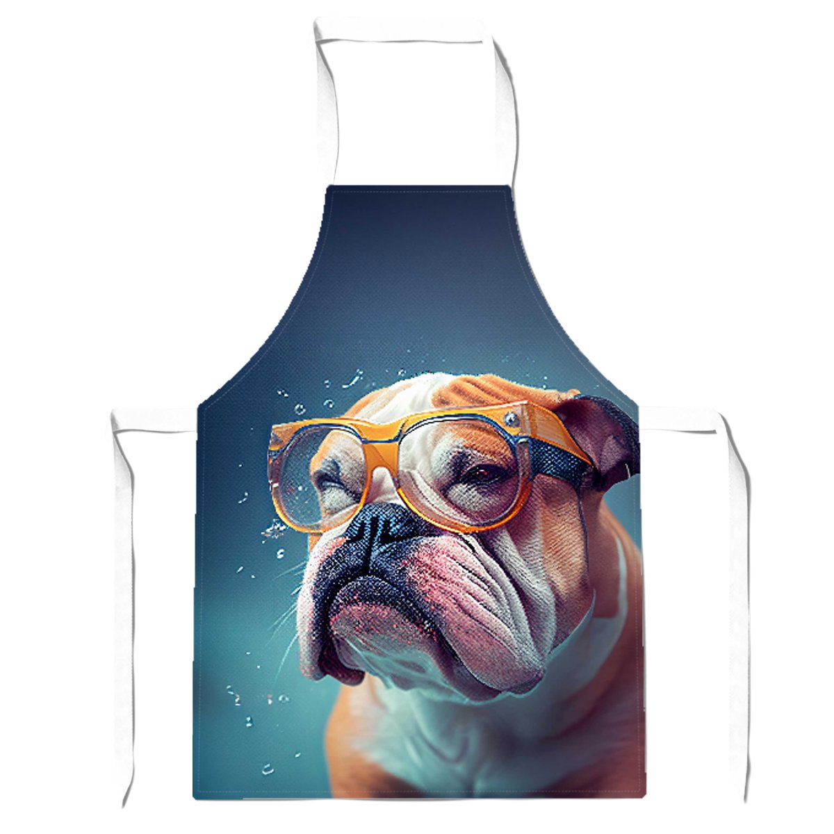 Bulldog Splashart Apron