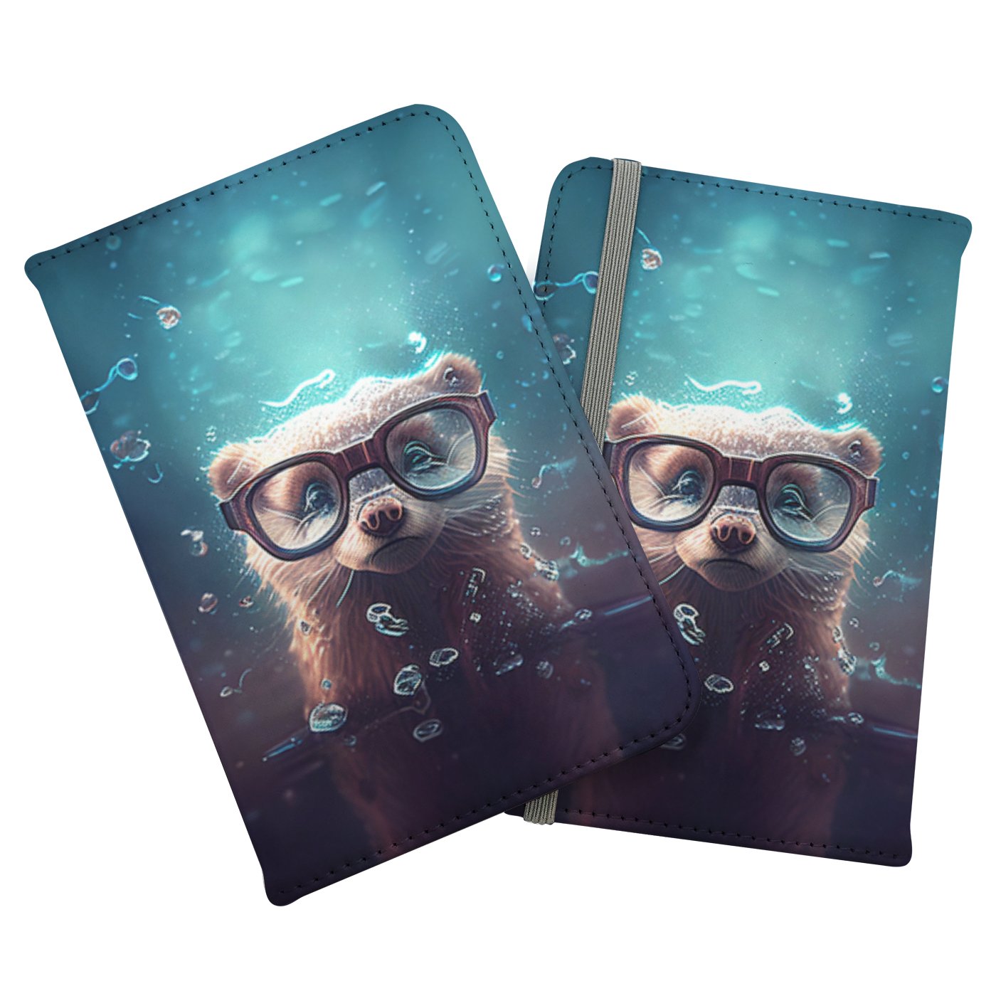 Ferret Splashart Water Passport Cover