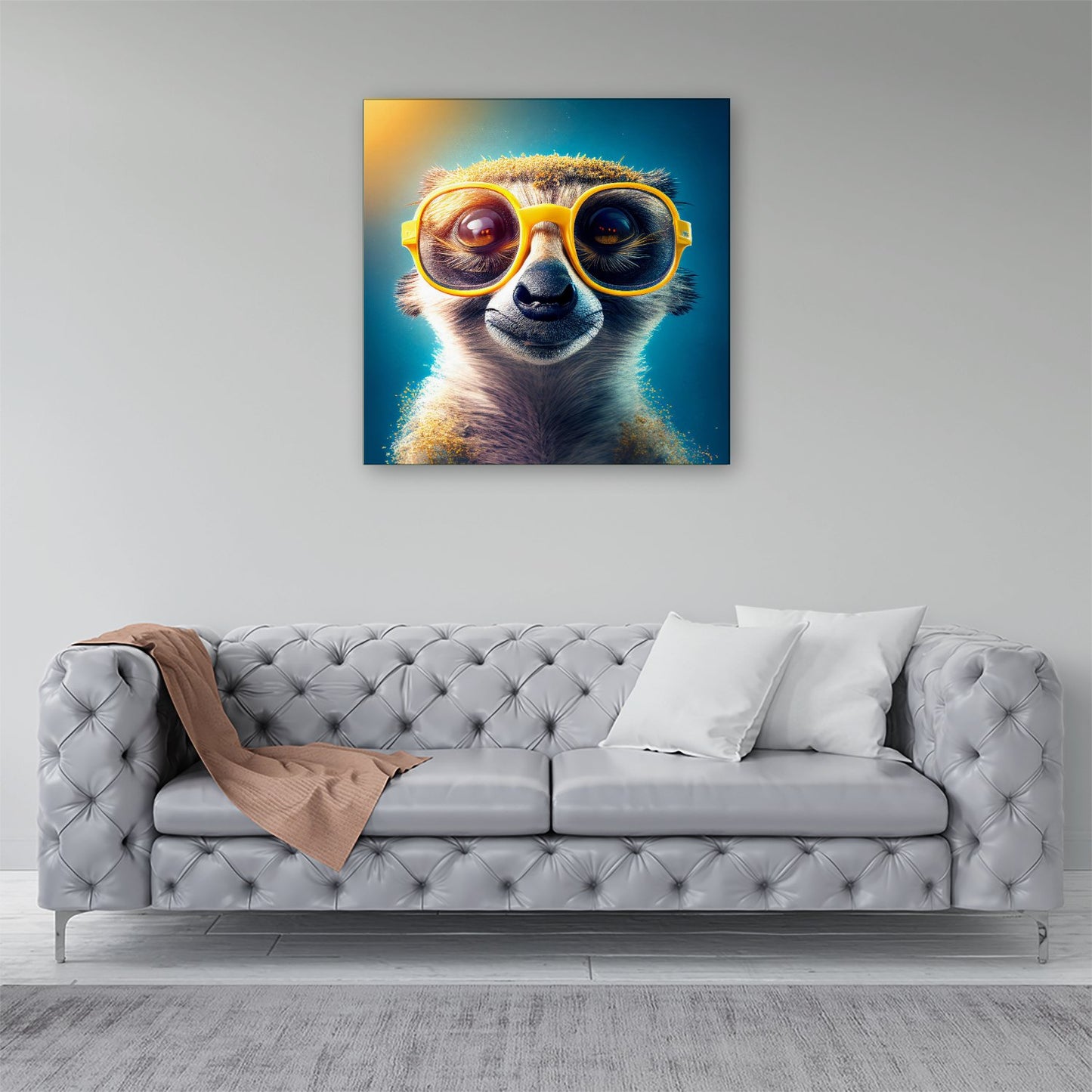 Meerkat Splashart Canvas