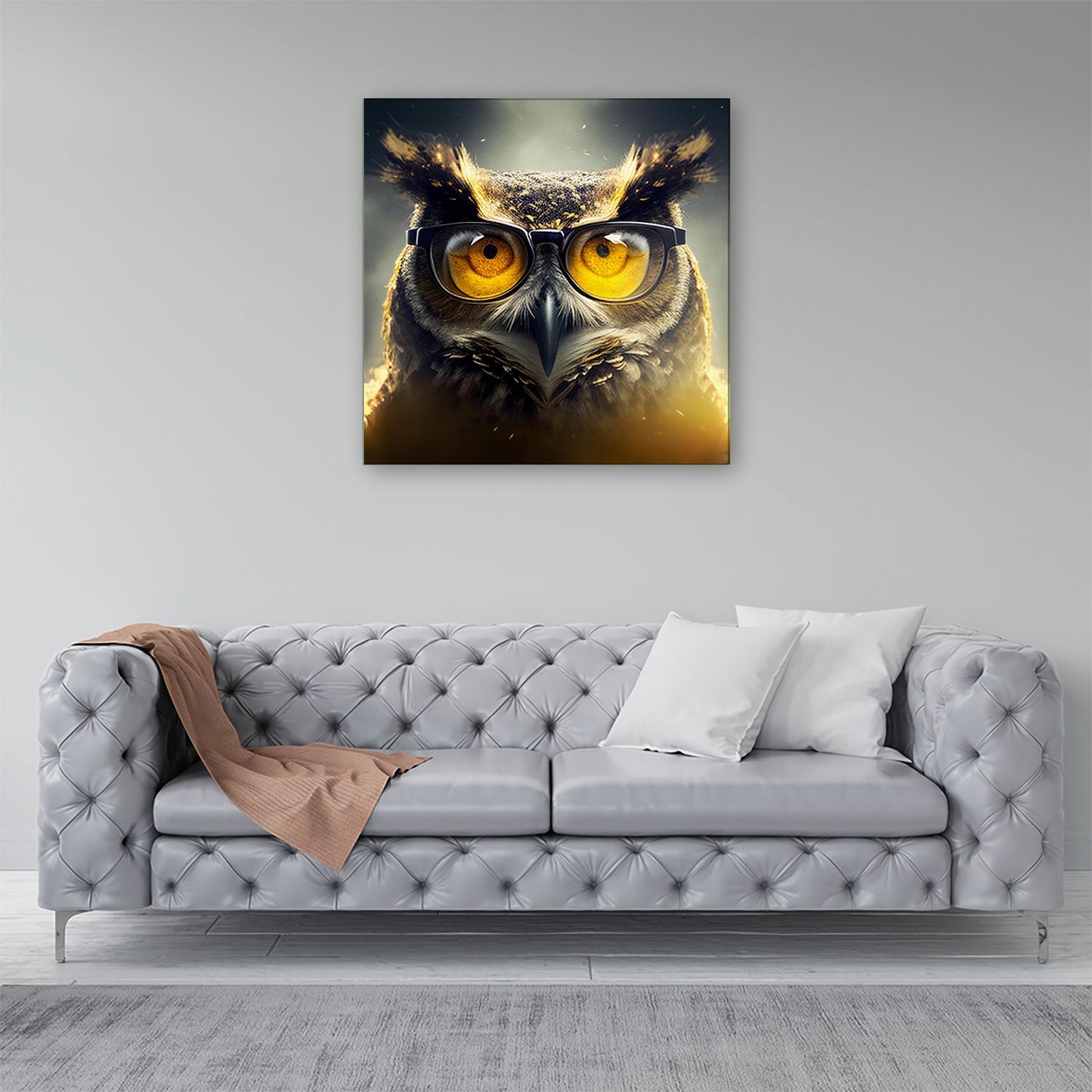 Owl Splashart Canvas
