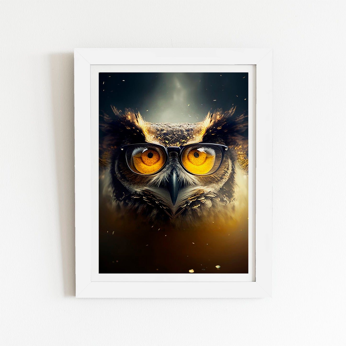Owl Splashart Art Prints