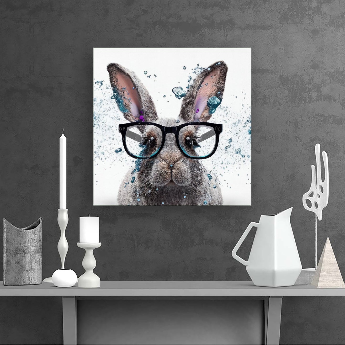 Rabbit Splashart Canvas