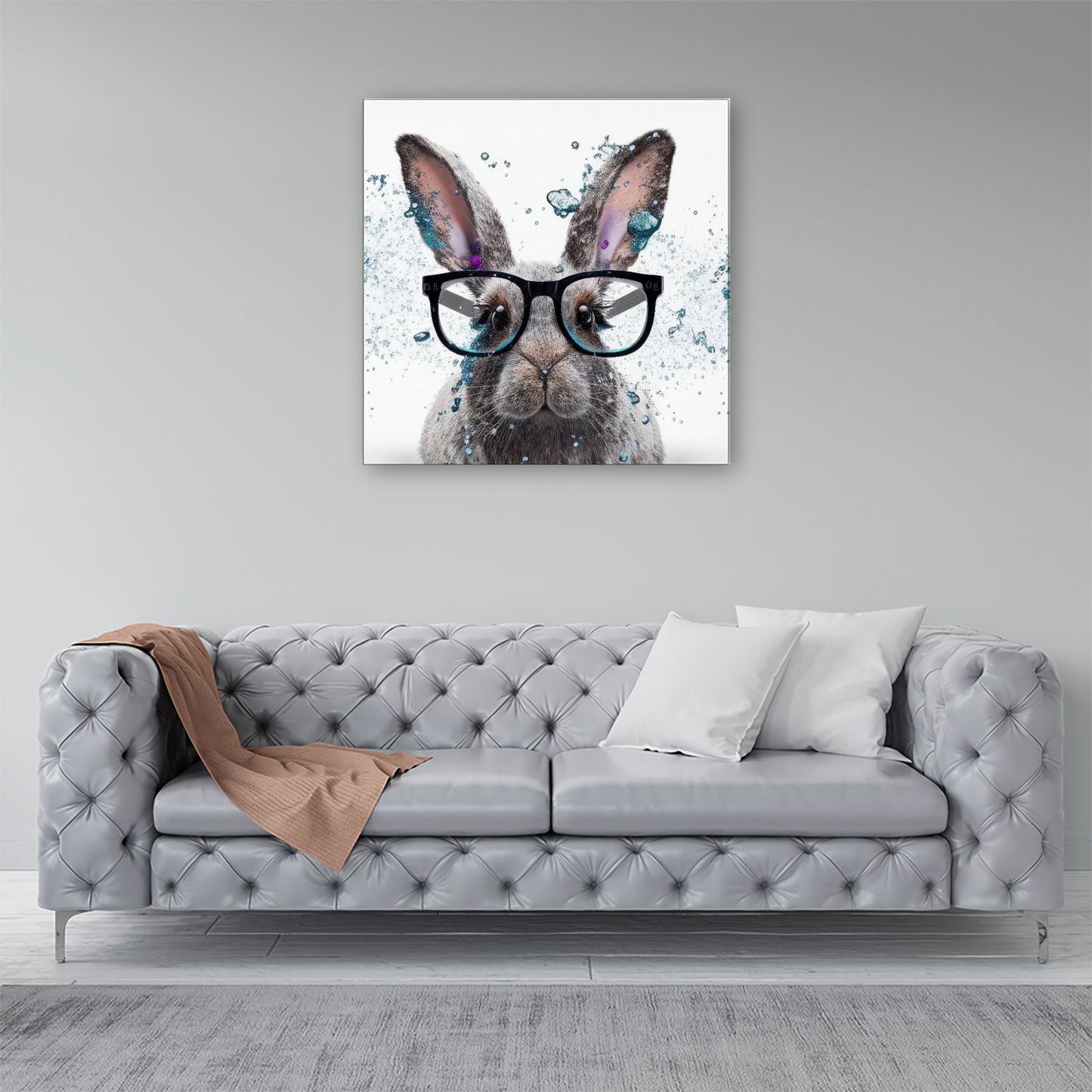 Rabbit Splashart Canvas