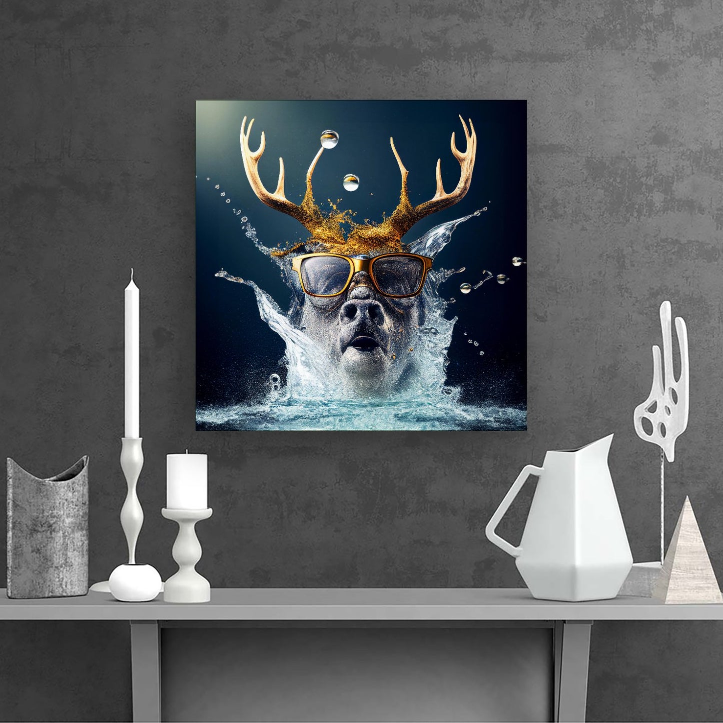 Stag Splashart Canvas