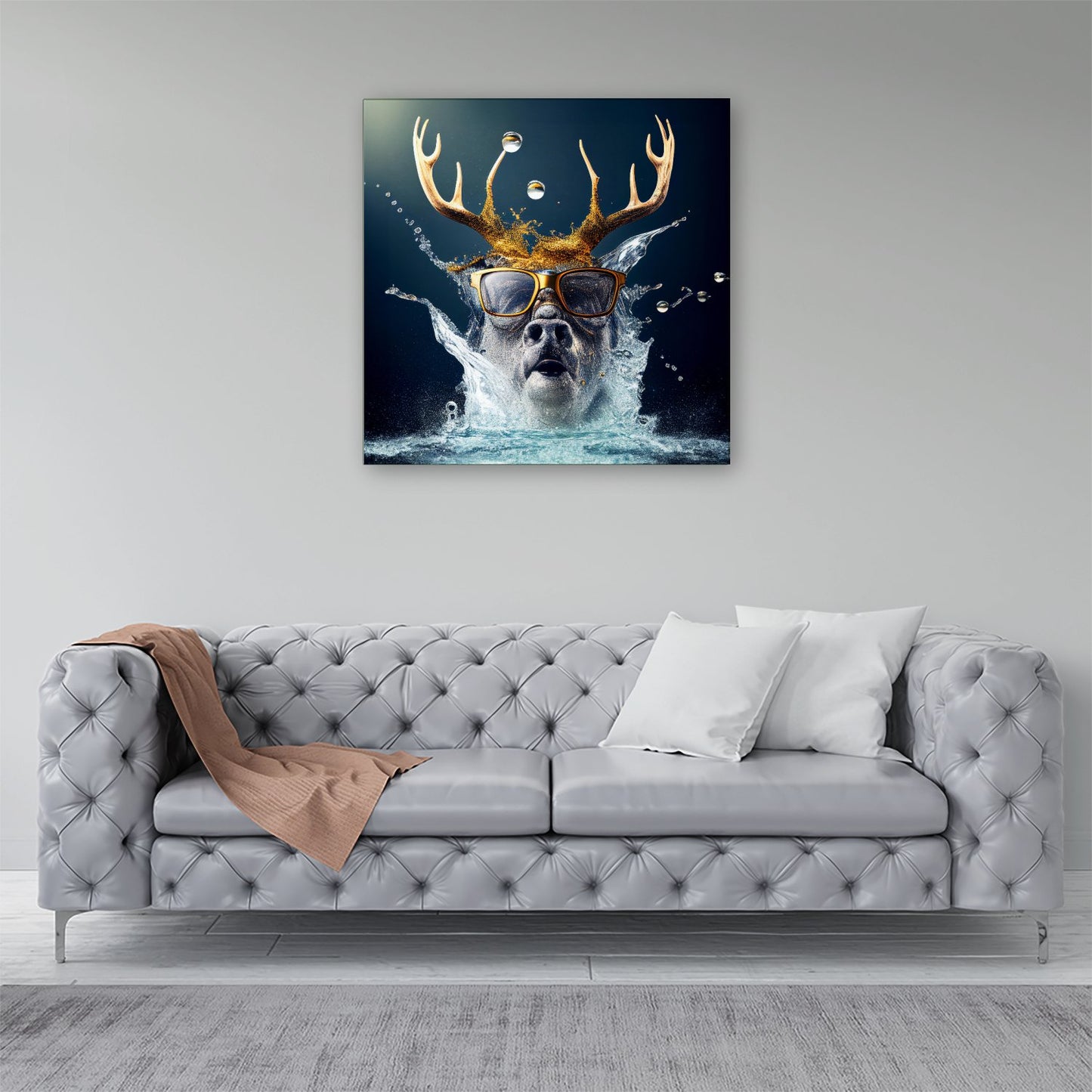 Stag Splashart Canvas