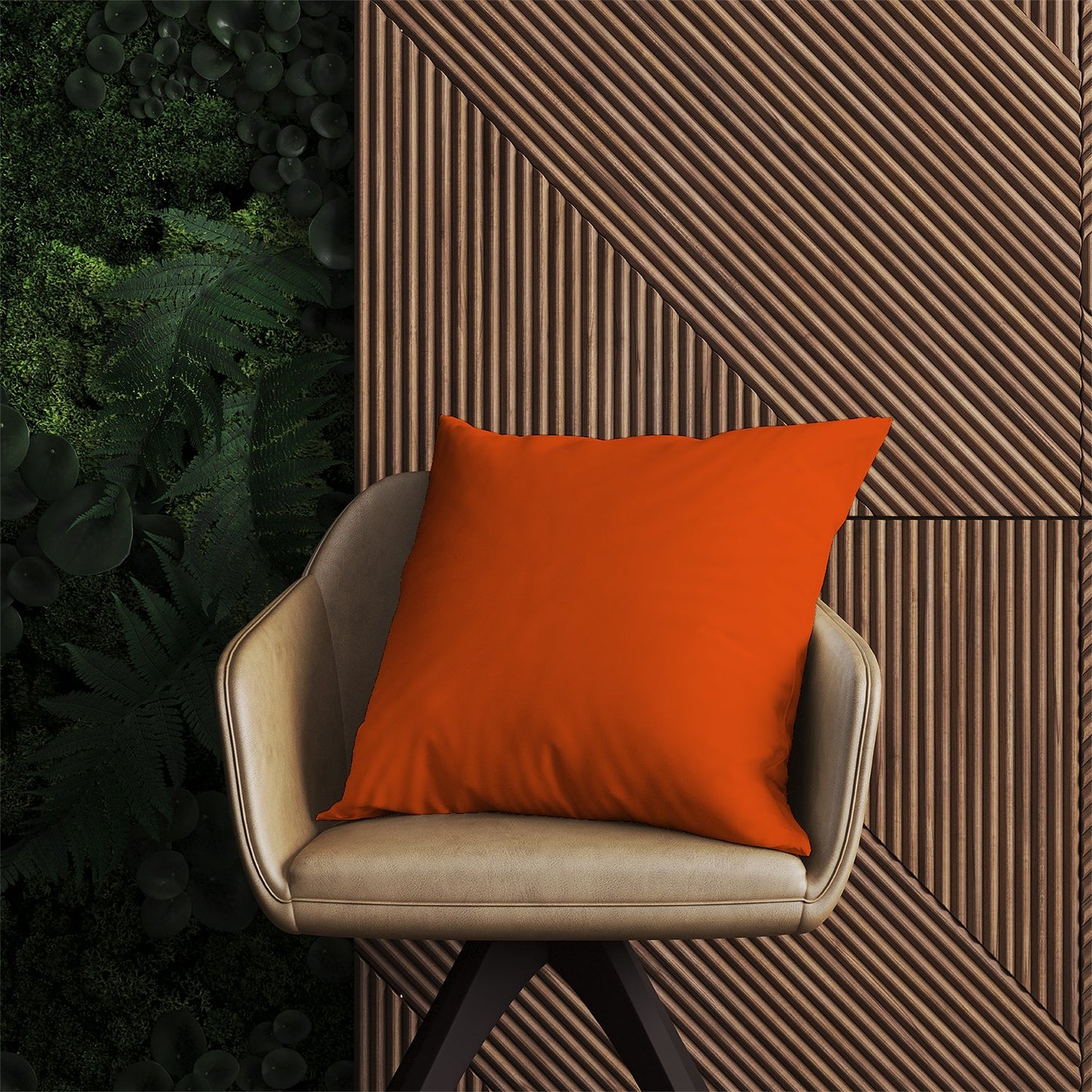 Burnt Orange Outdoor Cushion