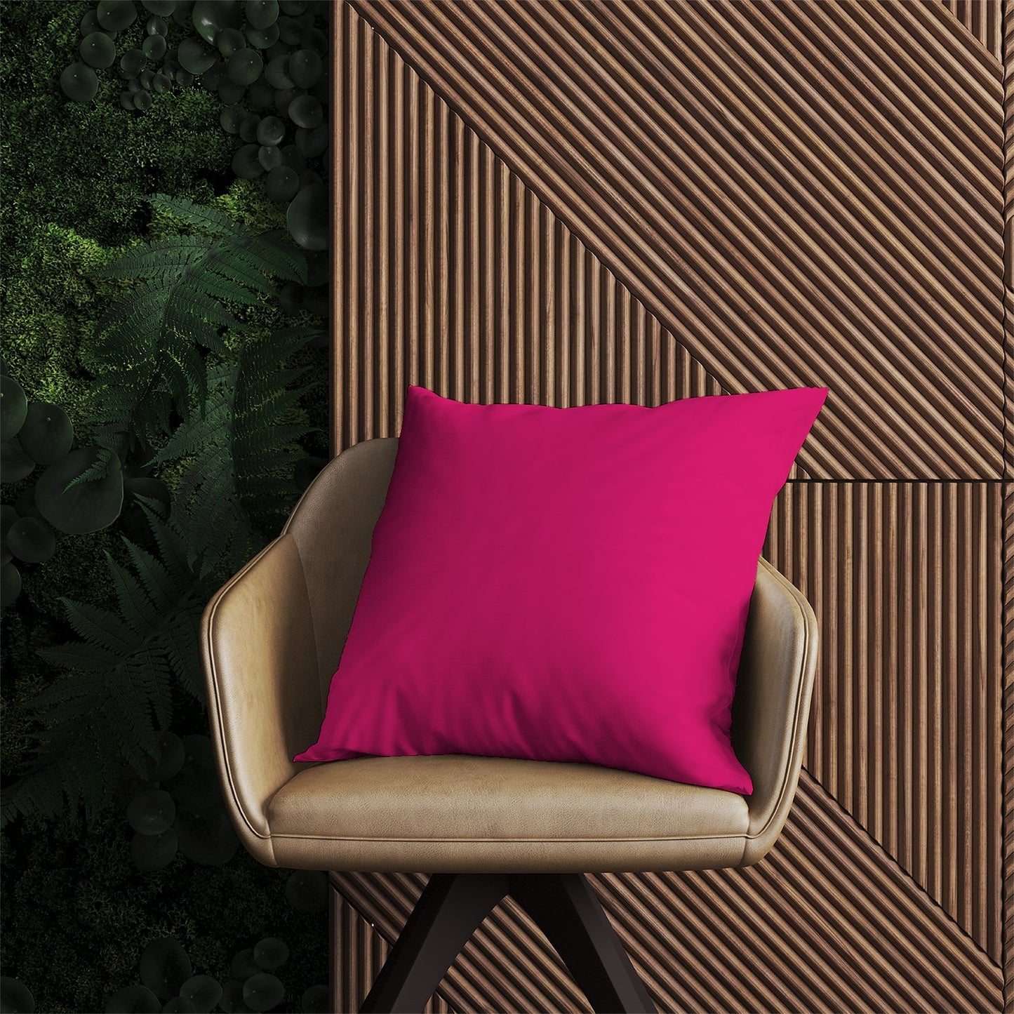 Vivid Pink Outdoor Cushion