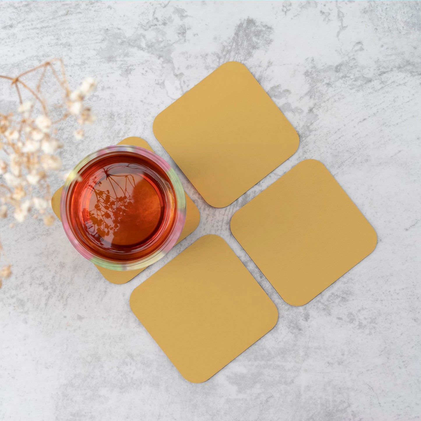 Desert Yellow Coasters