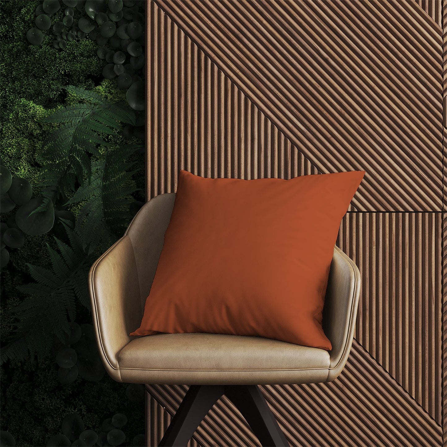 Rusty Orange Outdoor Cushion