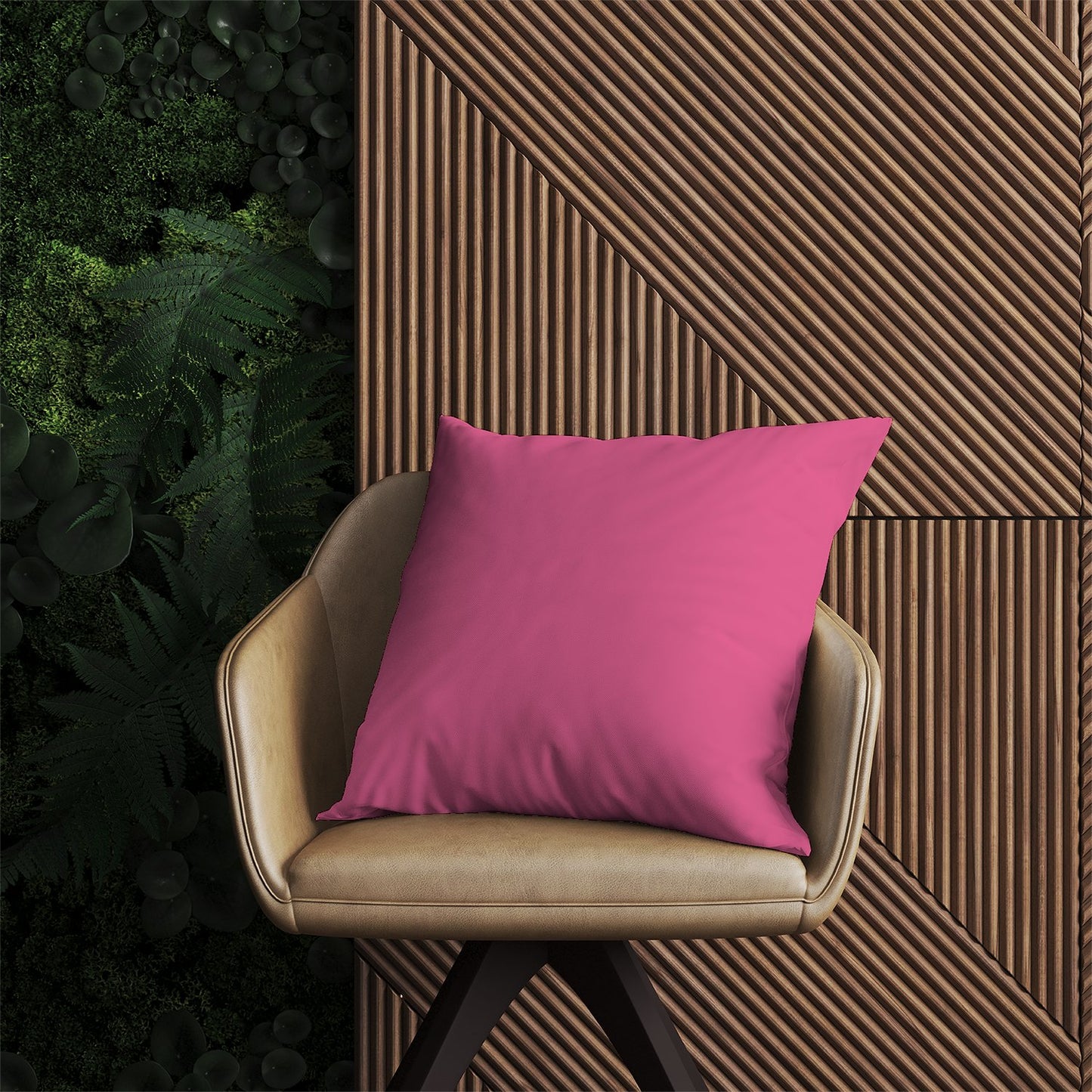 Hot Pink Outdoor Cushion