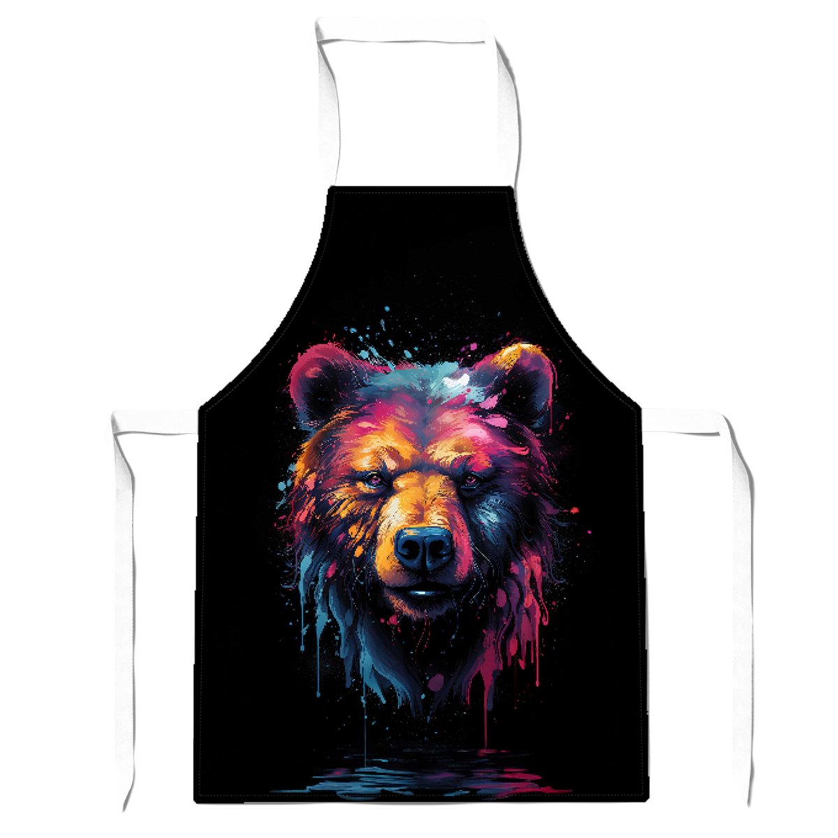 Splashart Bear Face Apron