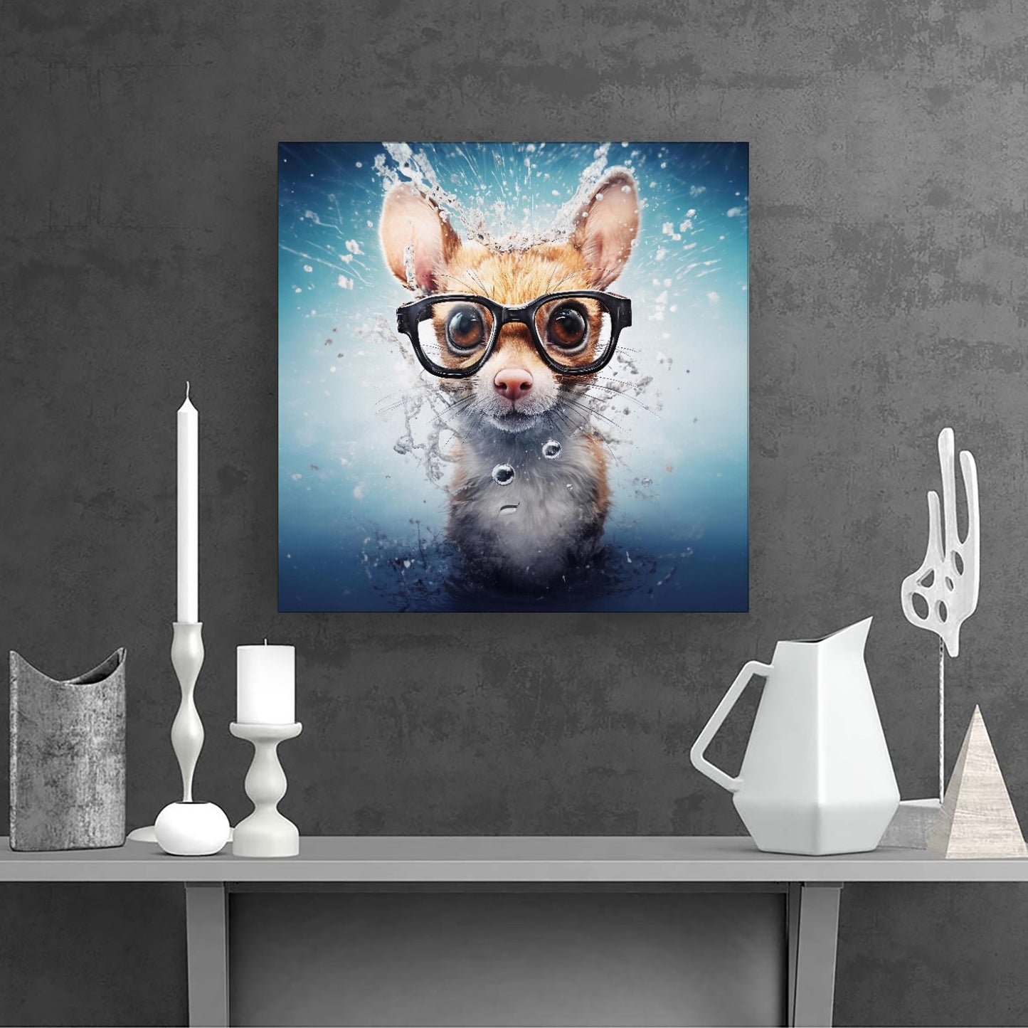 Splashart Doormouse Canvas