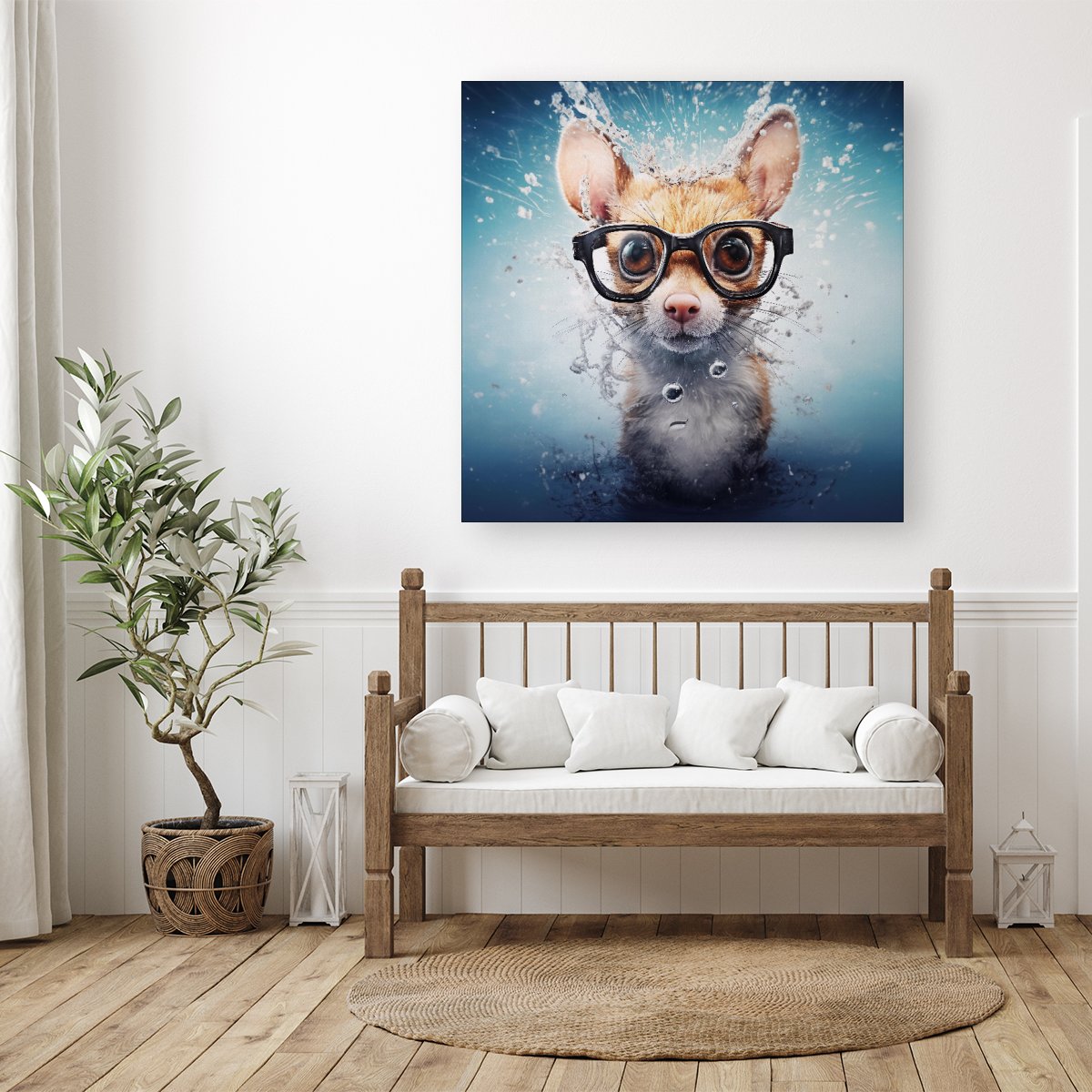 Splashart Doormouse Canvas