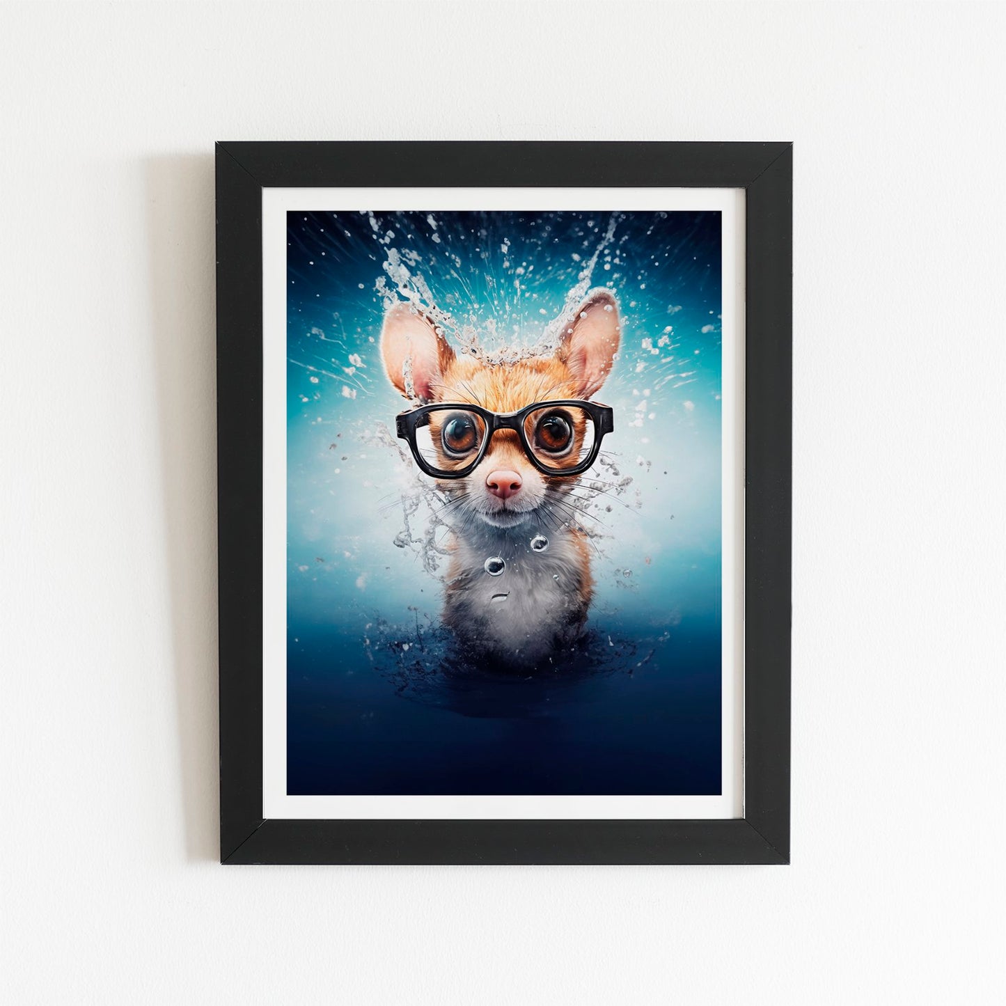 Splashart Doormouse Art Prints