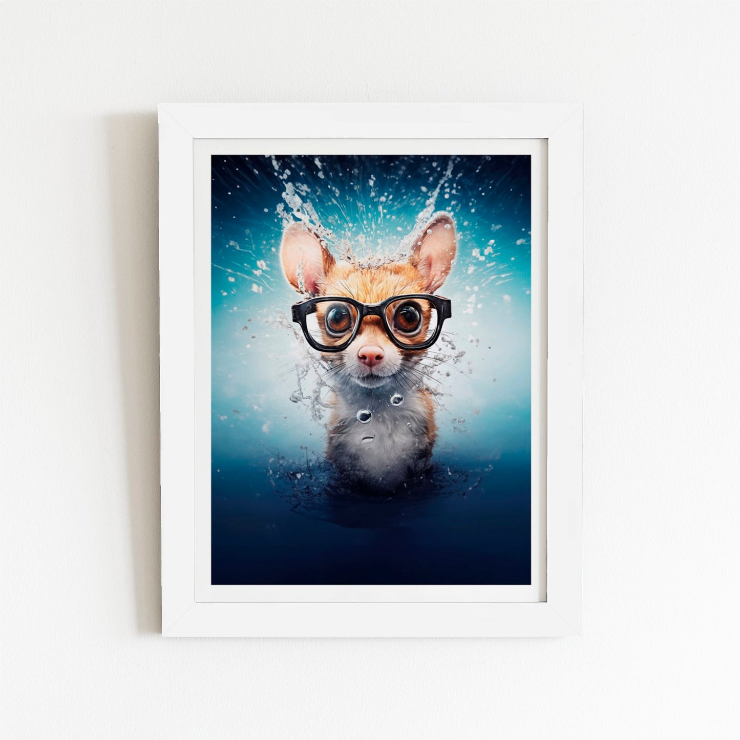 Splashart Doormouse Art Prints