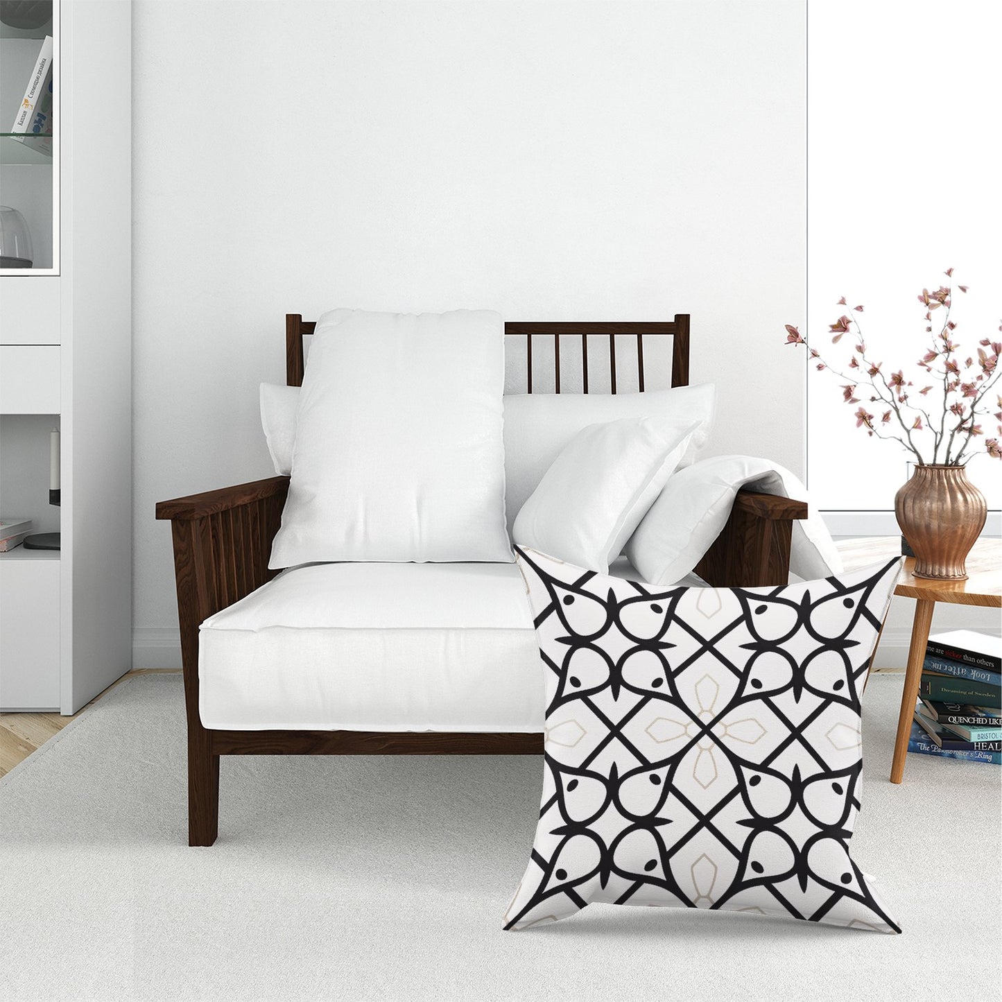 Arabic Style Pattern Floor Cushion