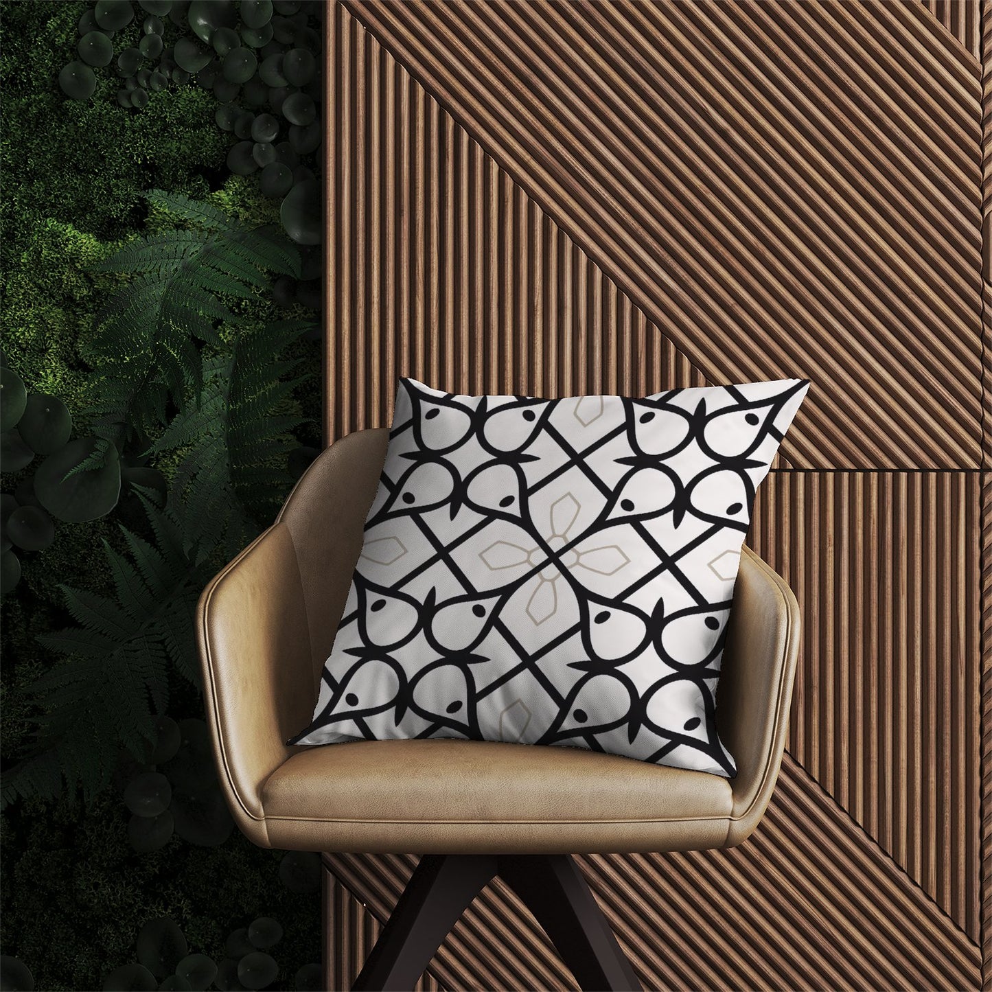 Arabic Style Pattern Outdoor Cushion