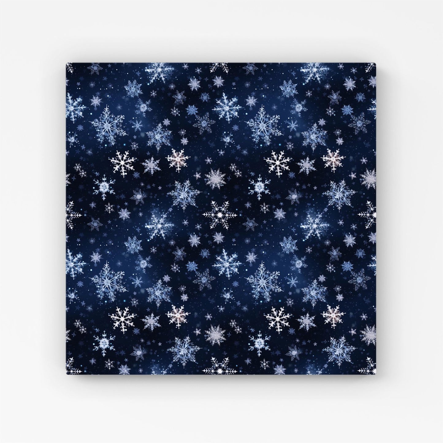 Dreamy And Magical Snowflake Canvas