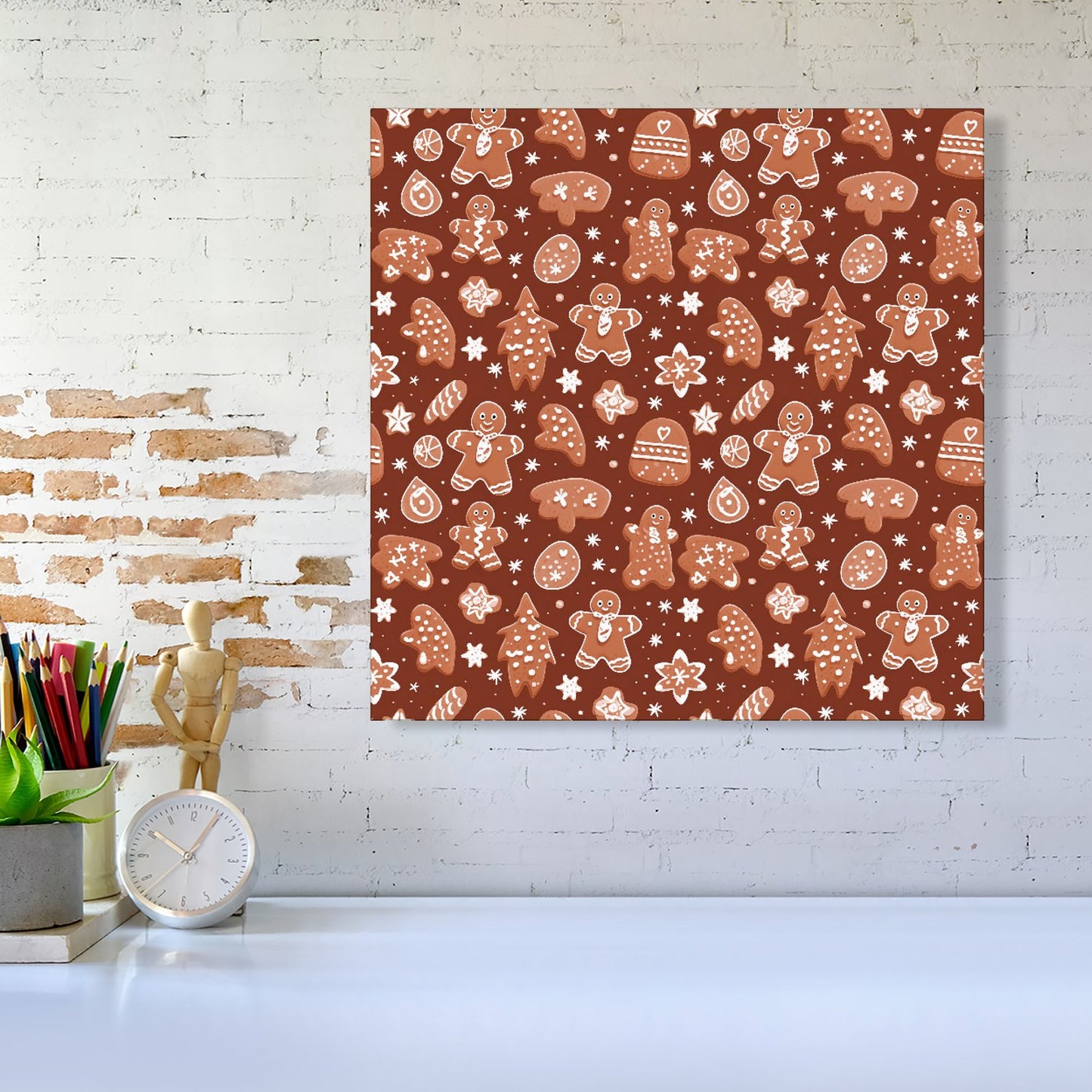Gingerbread Cookies Canvas