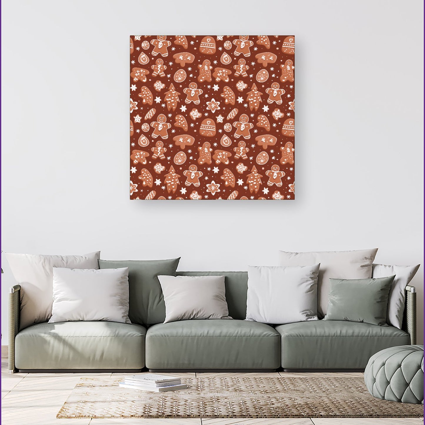 Gingerbread Cookies Canvas