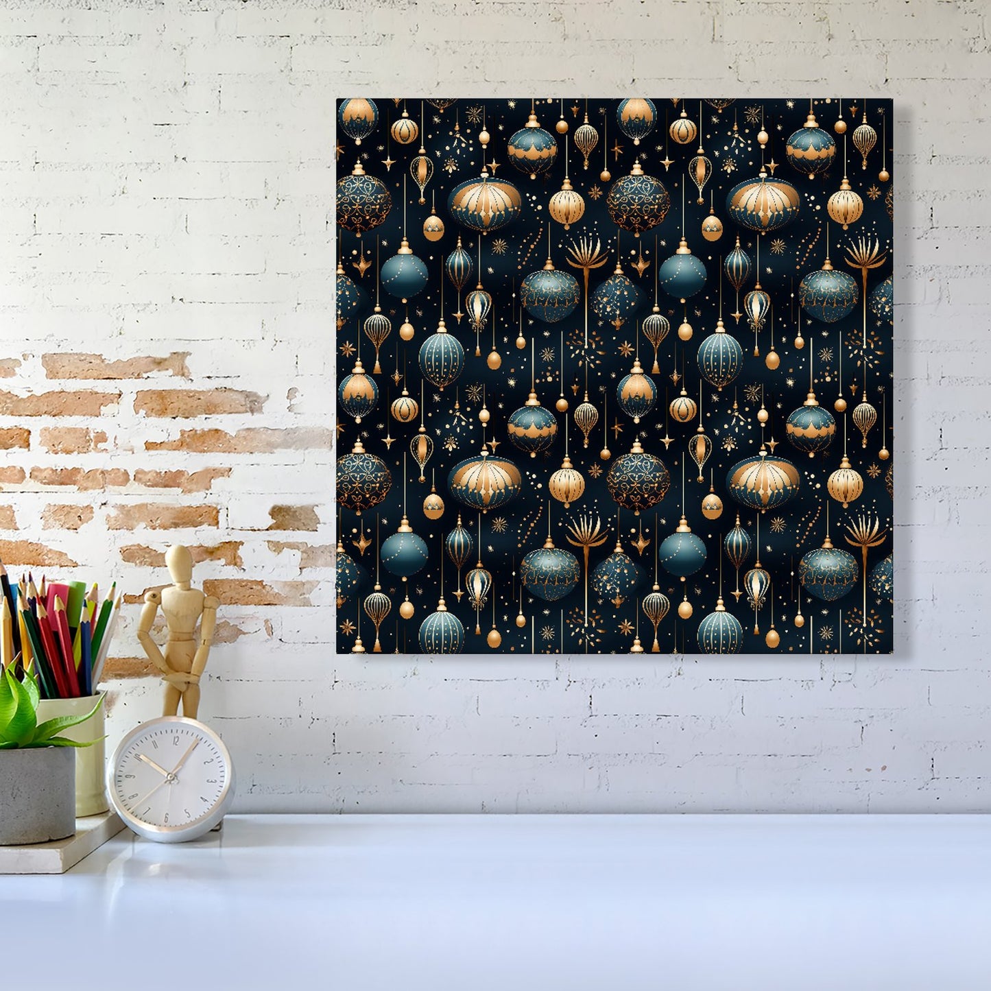 Christmas Decorations Canvas