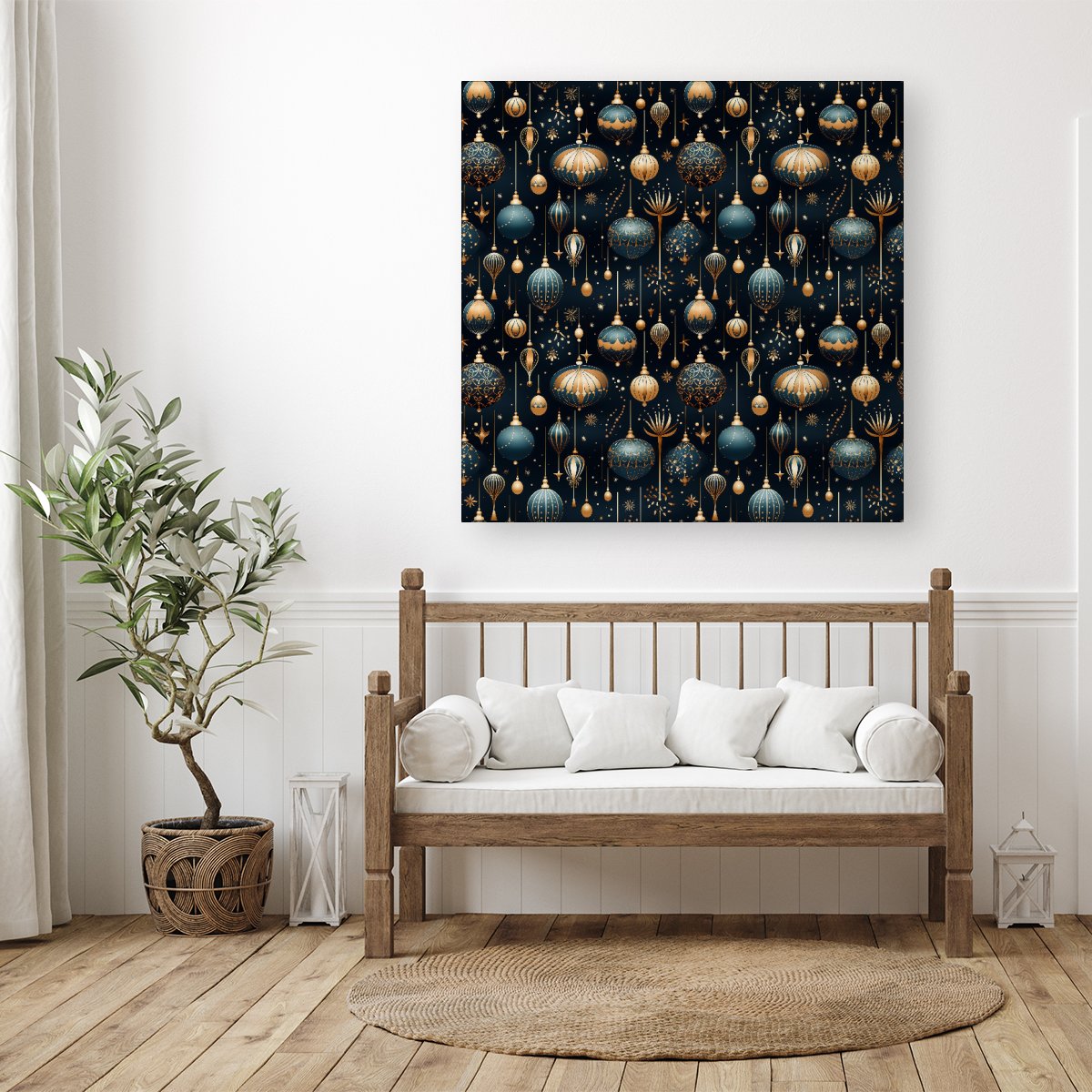 Christmas Decorations Canvas