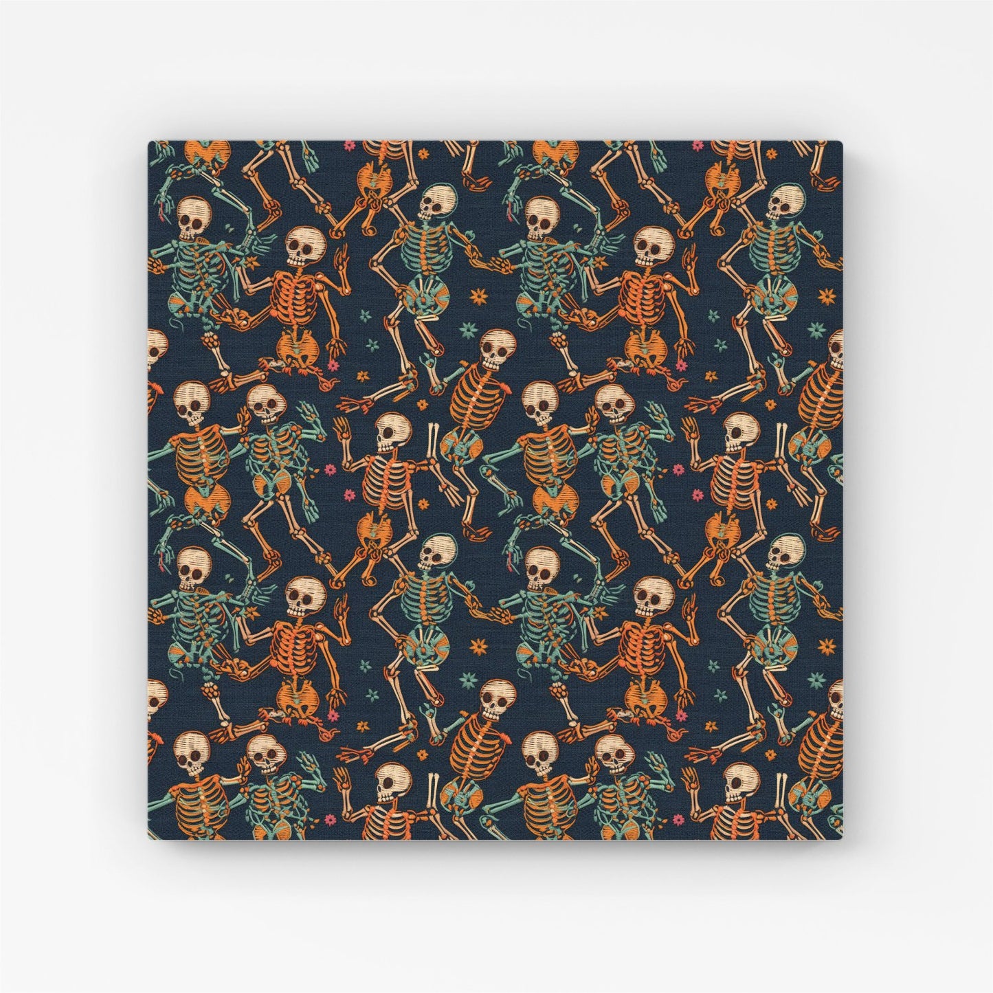 Dancing Skeletons Canvas