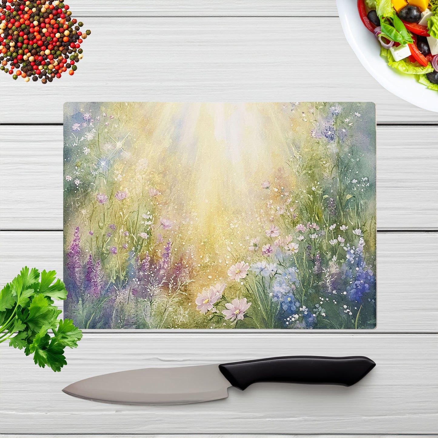 Ava Sterling: 00003 Glass Chopping Board