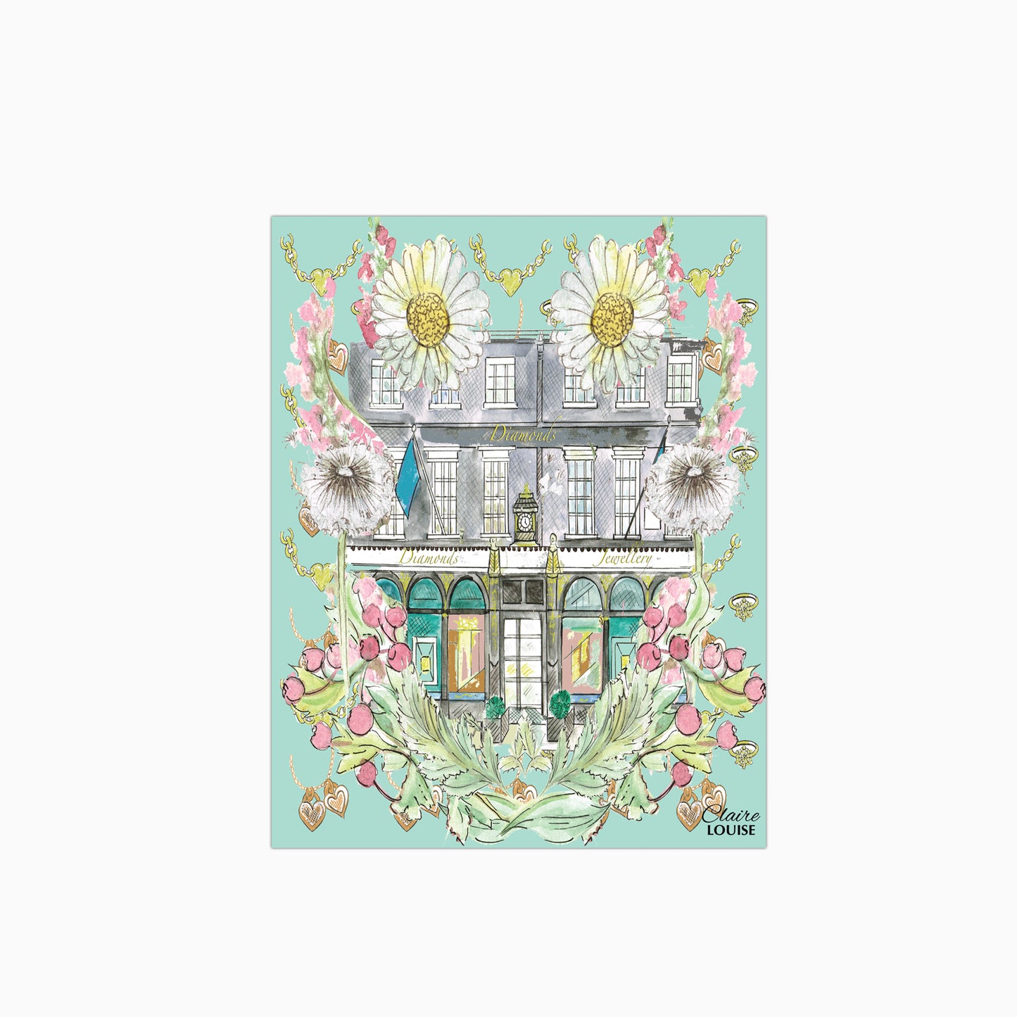 Tiffany In Full Bloom Glass Kitchen Splashback