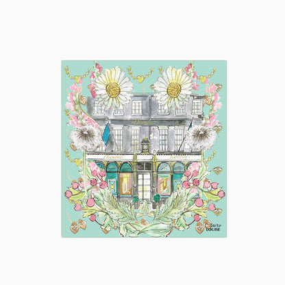 Tiffany In Full Bloom Glass Kitchen Splashback