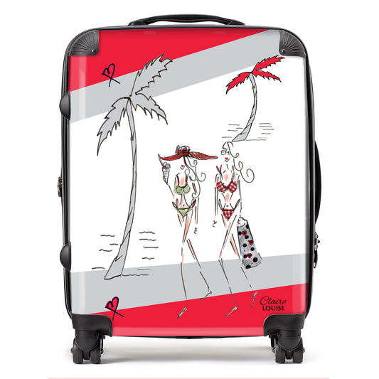 Beach Birds Suitcase