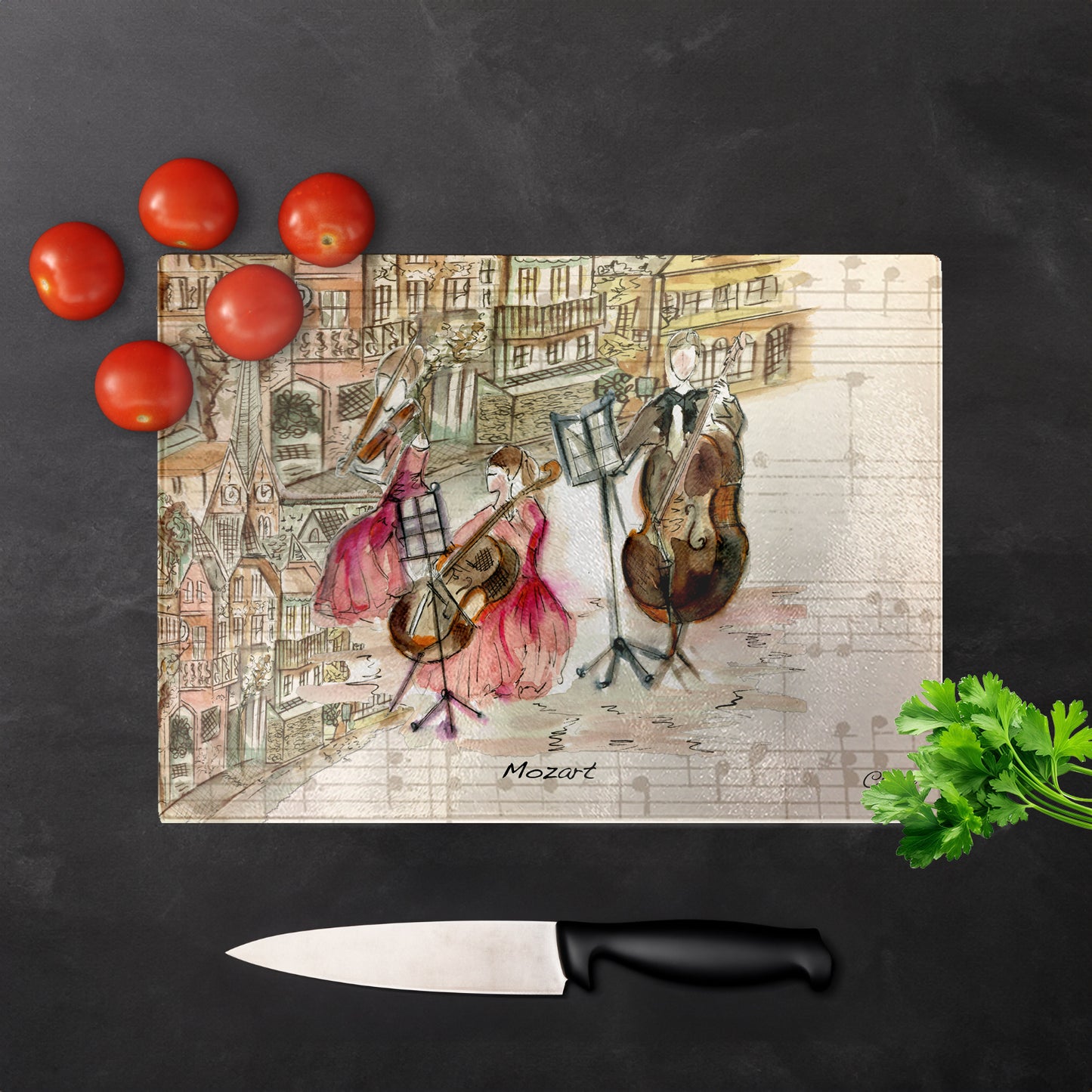 Mozart Chopping Board