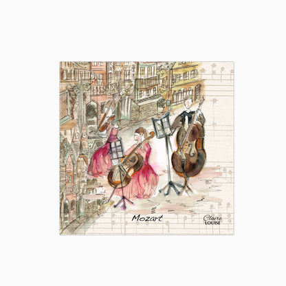 Mozart Glass Kitchen Splashback