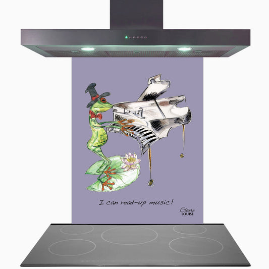 Piano Glass Kitchen Splashback