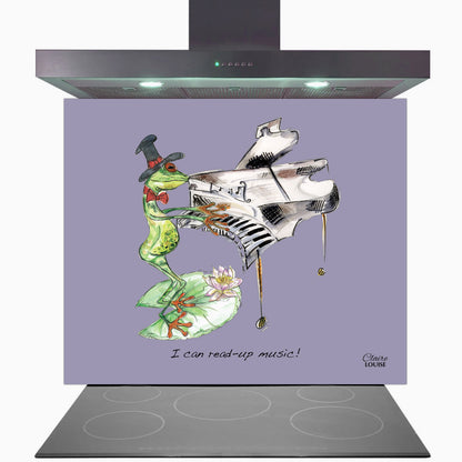 Piano Glass Kitchen Splashback