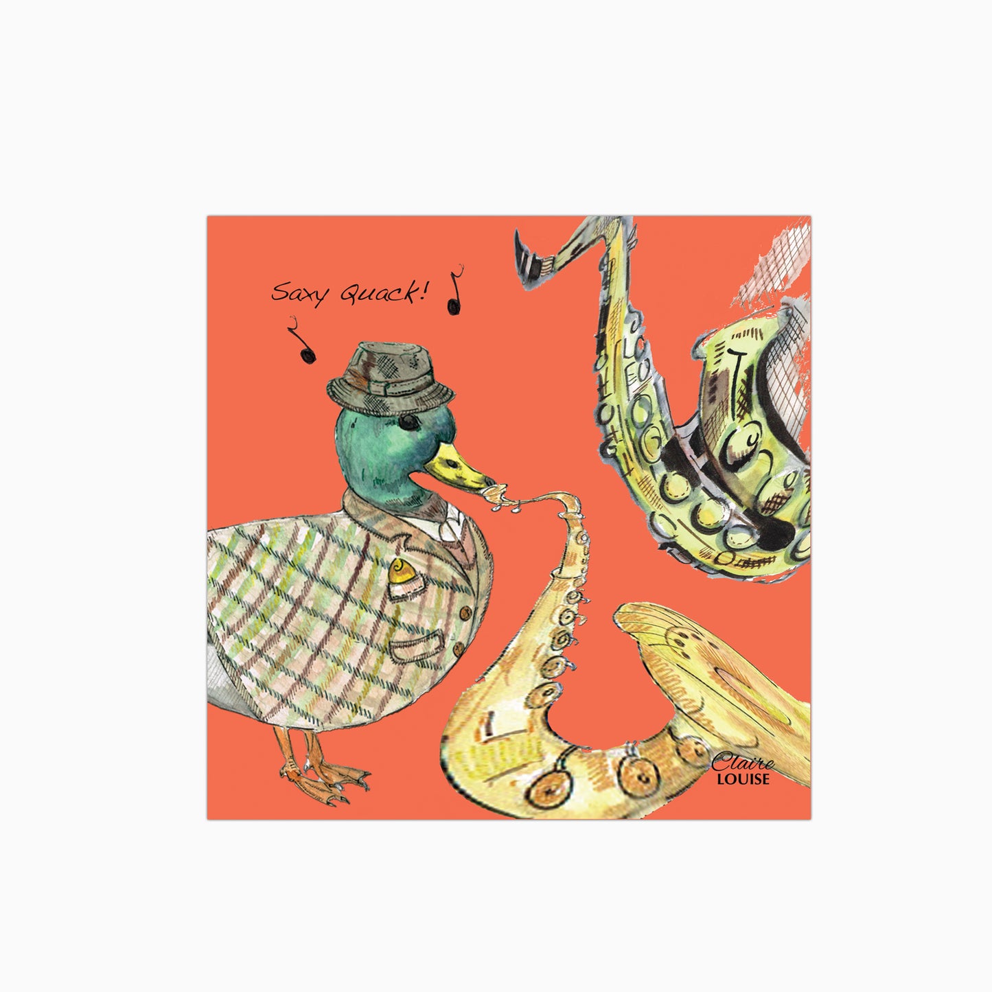 Saxophone Glass Kitchen Splashback