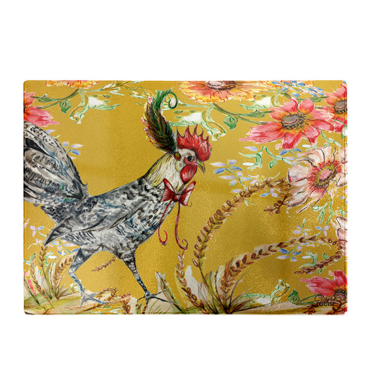 Whimsical Chicken Chopping Board