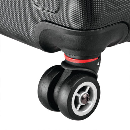 Germany Hexa Suitcase - Close up of spinner wheels