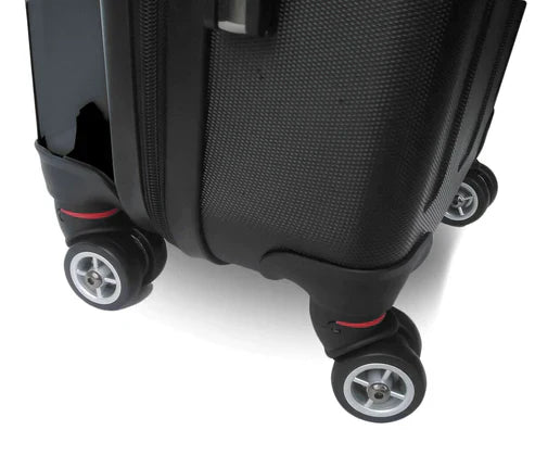 WR01108 Personalised Light Purple Marble Effect Initial Suitcase